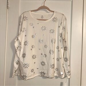 Talbots Long Sleeve T-Shirt. Size Petite XL. NWT.